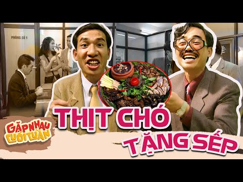 HÀI QUANG THẮNG - QUỐC KHÁNH | THỊT CHÓ TẶNG SẾP | HÀI TỔNG HỢP | Hài VTV hay nhất 2025