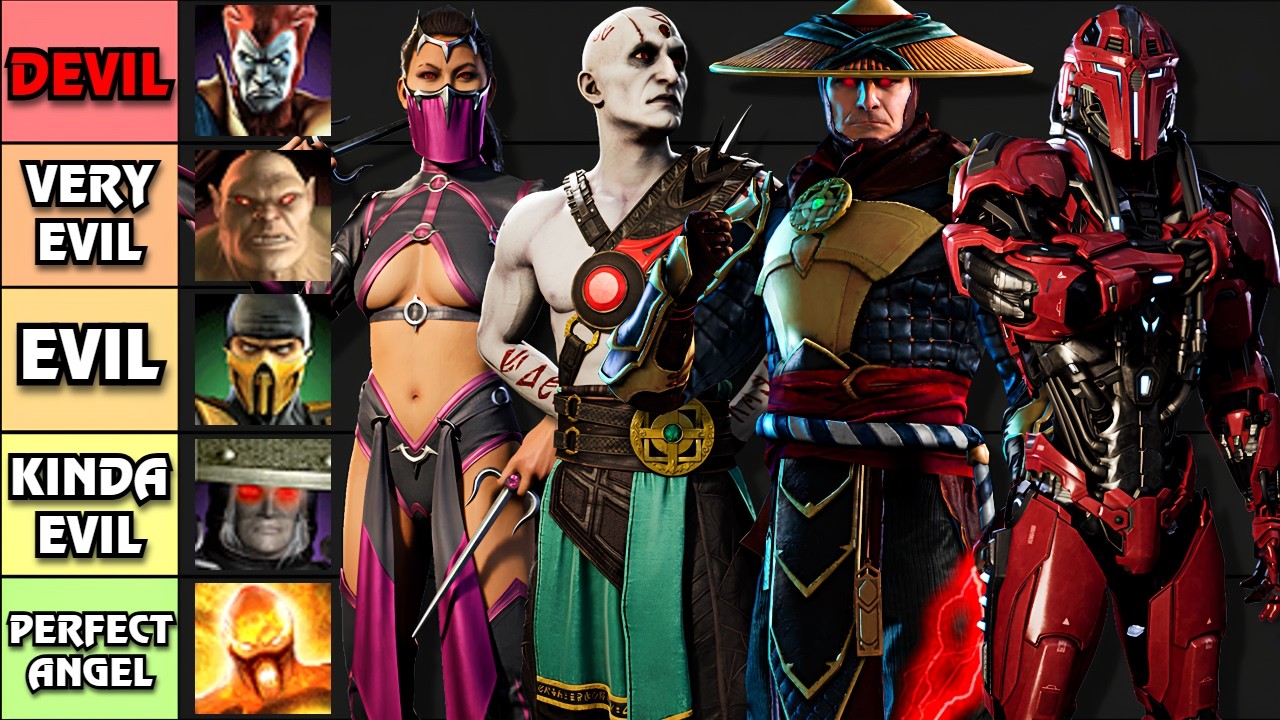 Ranking Mortal Kombat Characters by Evilness ๐น