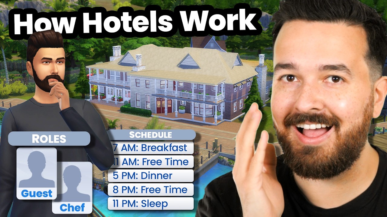Running a Hotel in The Sims 4 🏨