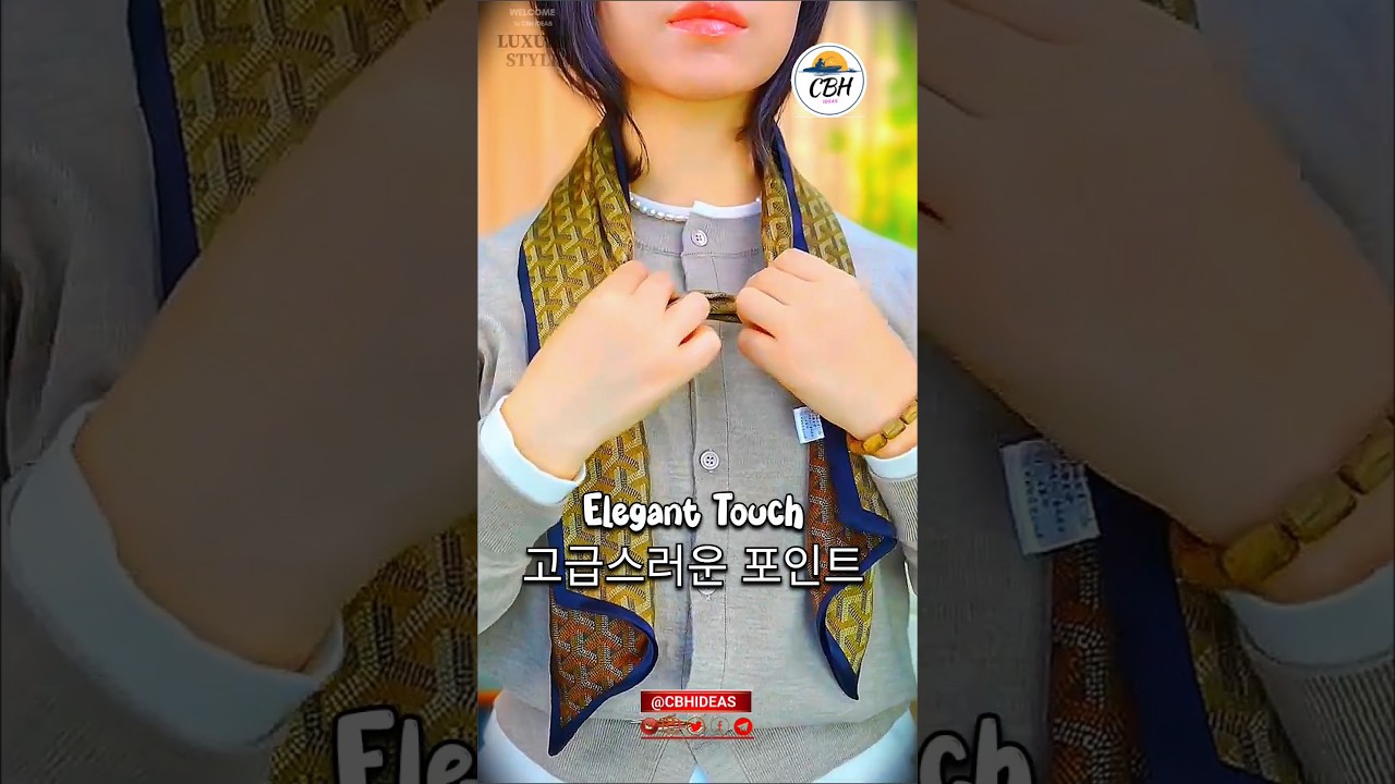 Luxury Scarf Styling Tips π