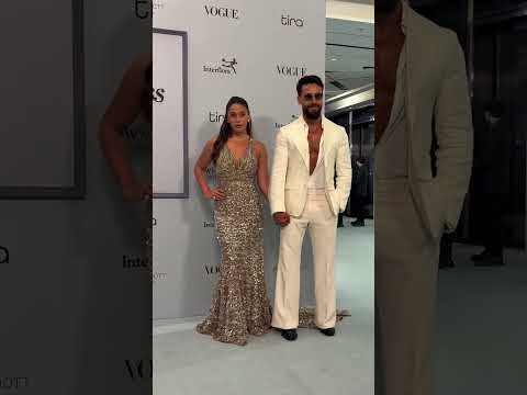 Tiger and Krishna shroff at the red carpet of Vogue india beauty and wellnous honours 2025