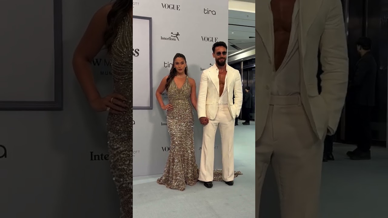 Tiger and Krishna Shroff Attend Vogue India Beauty and Wellness Honors 2025