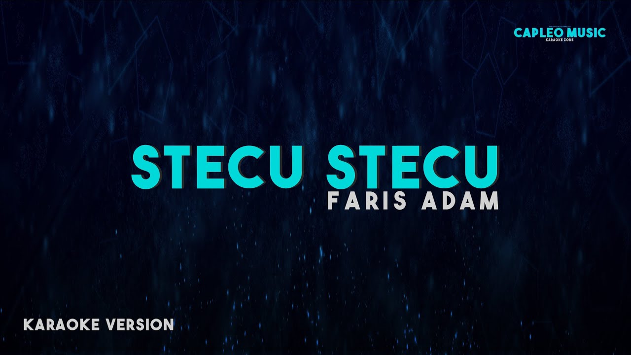 Faris Adam β Stecu Stecu (Karaoke Version)