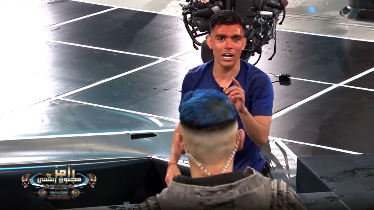 رد فعل أشرف بن شرقي ومحاولة ضرب رامز جلال في رامز مجنون رسمي ⚽