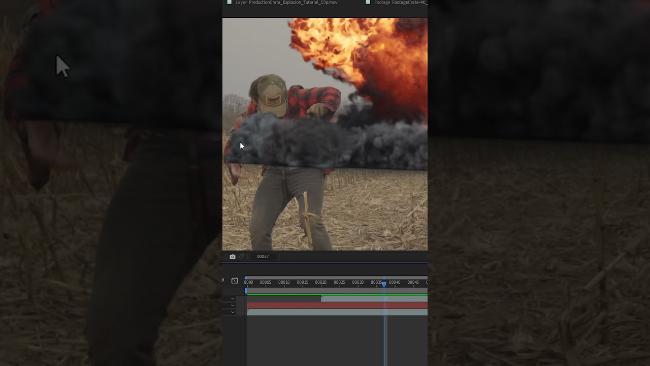 Master After Effects: Essential Compositing & Explosion VFX Tutorial 🔥