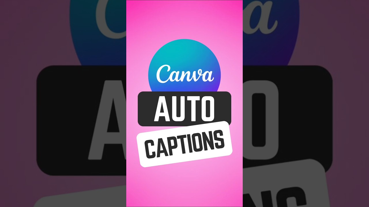 Canva Auto Captions Tutorial: Quick Subtitle Generator 🎥