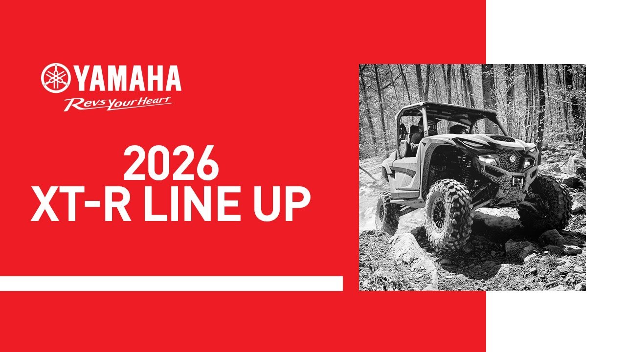 2026 Yamaha XT-R Side-by-Side Lineup 🚀