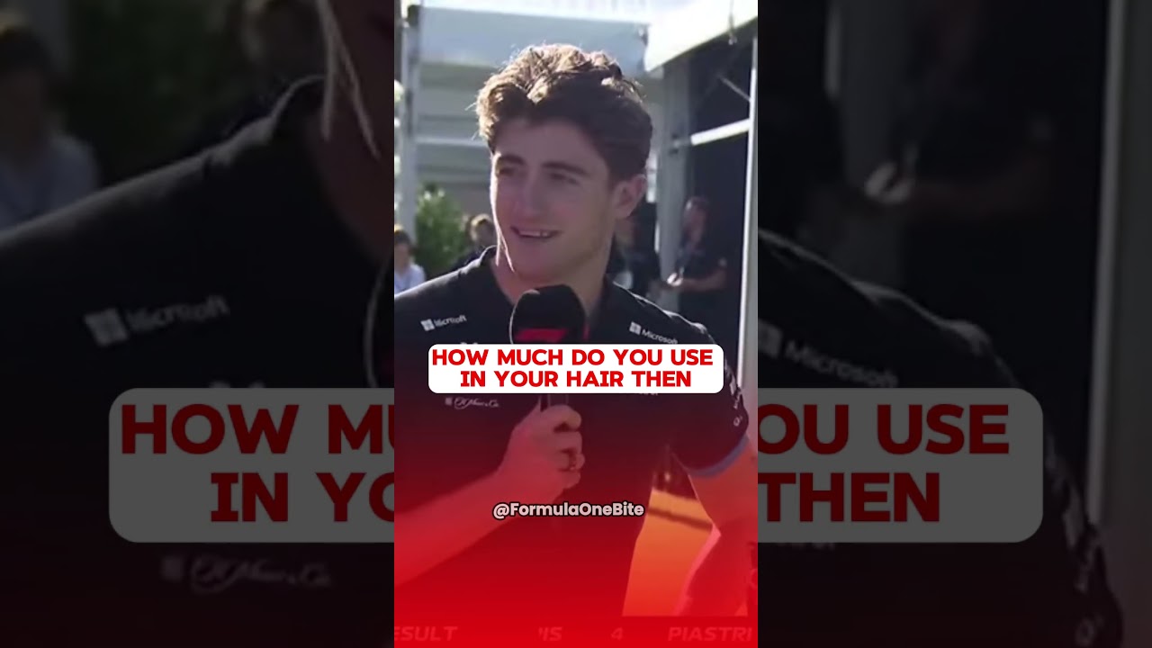 Jack Doohan Gets Distracted By Hulkenberg 's Hair  #f1 #formula1 #funny