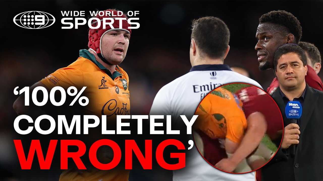 Wallabies Legend Blasts Lions' Controversial Last-Second Try 🏉