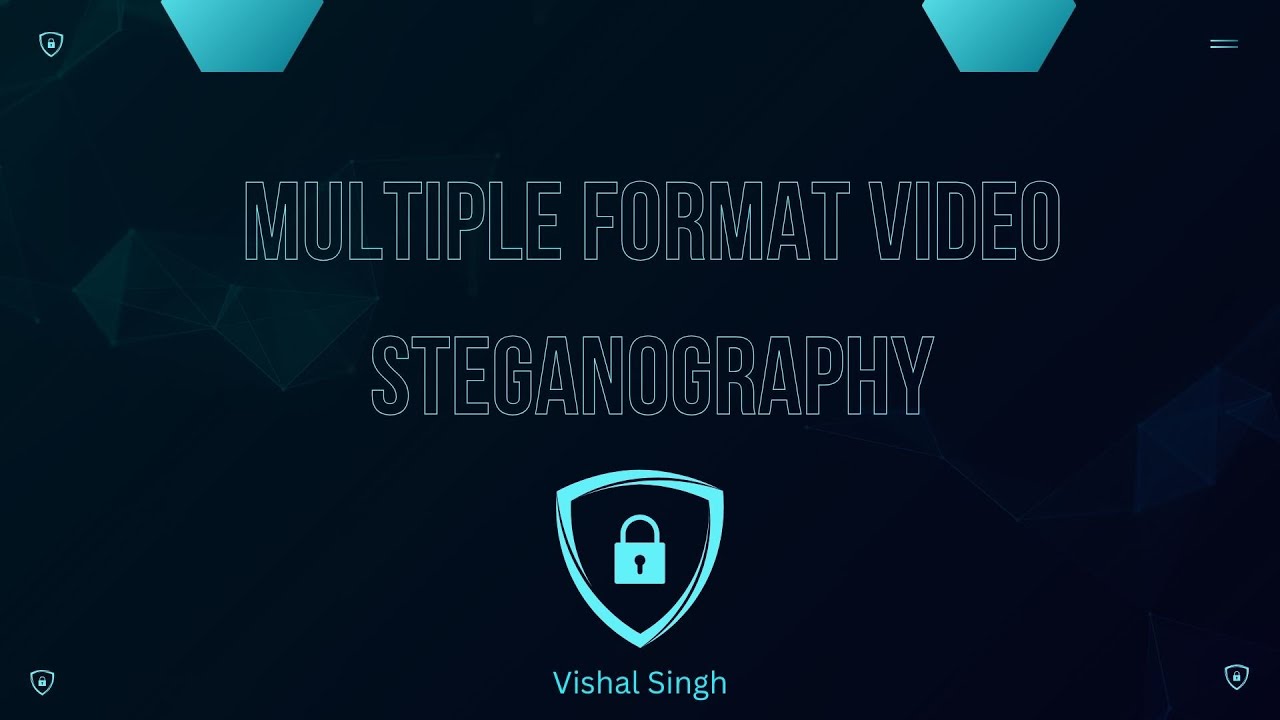 Innovative College Project: Advanced Video Steganography for Secure Data Transmission π₯π