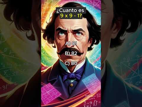 ¿Puedes resolver este QUIZ de MATEMATICAS increíblemente difícil? (2024) #Quiz #trivia #matematicas