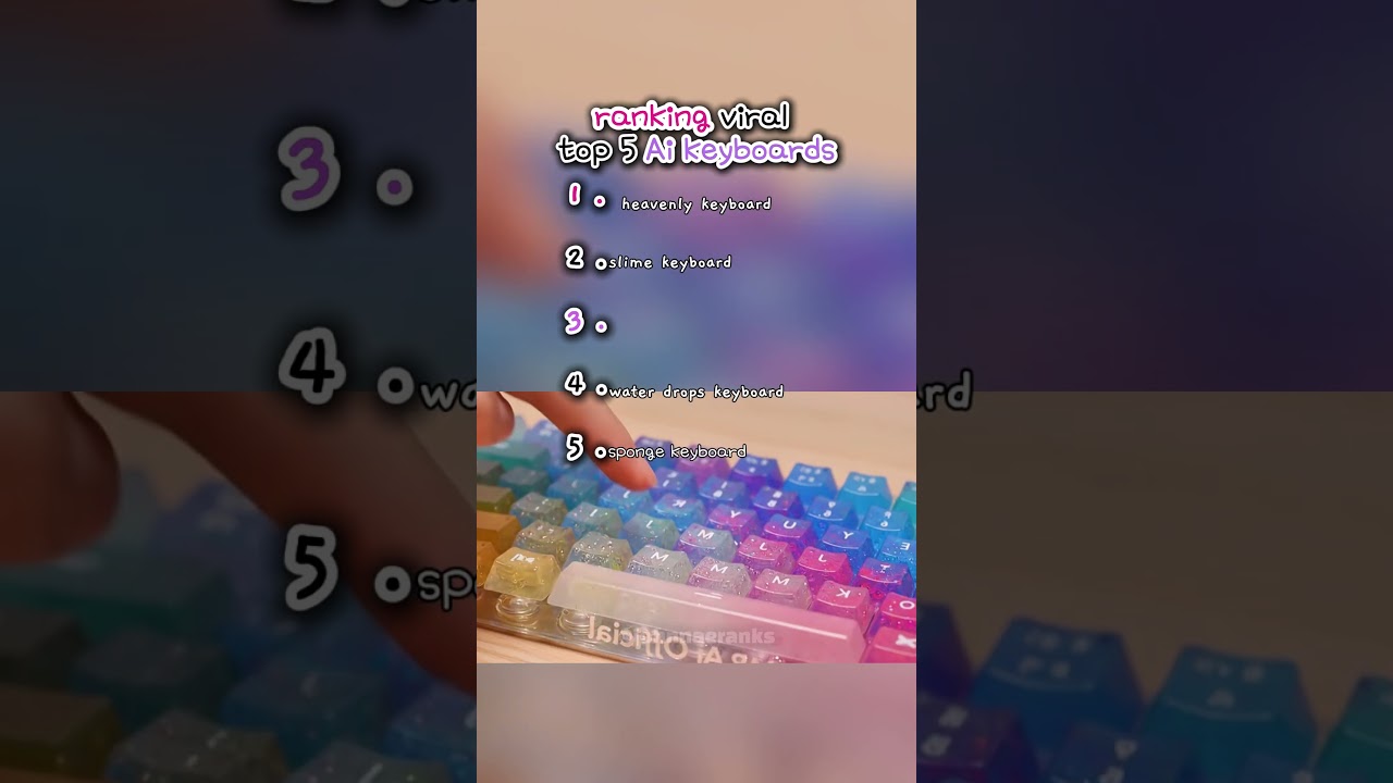 Top 5 Viral AI Keyboard ASMR Picks π§