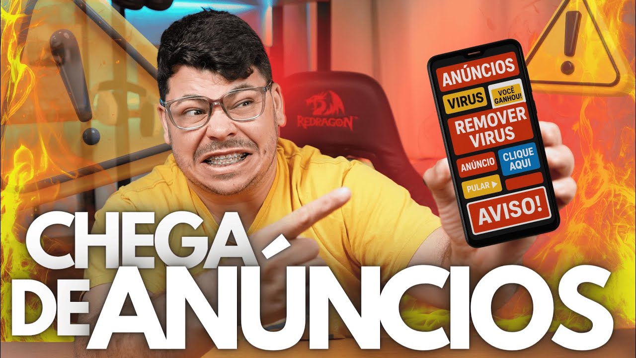 Como Remover ou Tirar todos Anúncios e Propagandas de QUALQUER Celular de forma SIMPLES e FÁCIL 2026