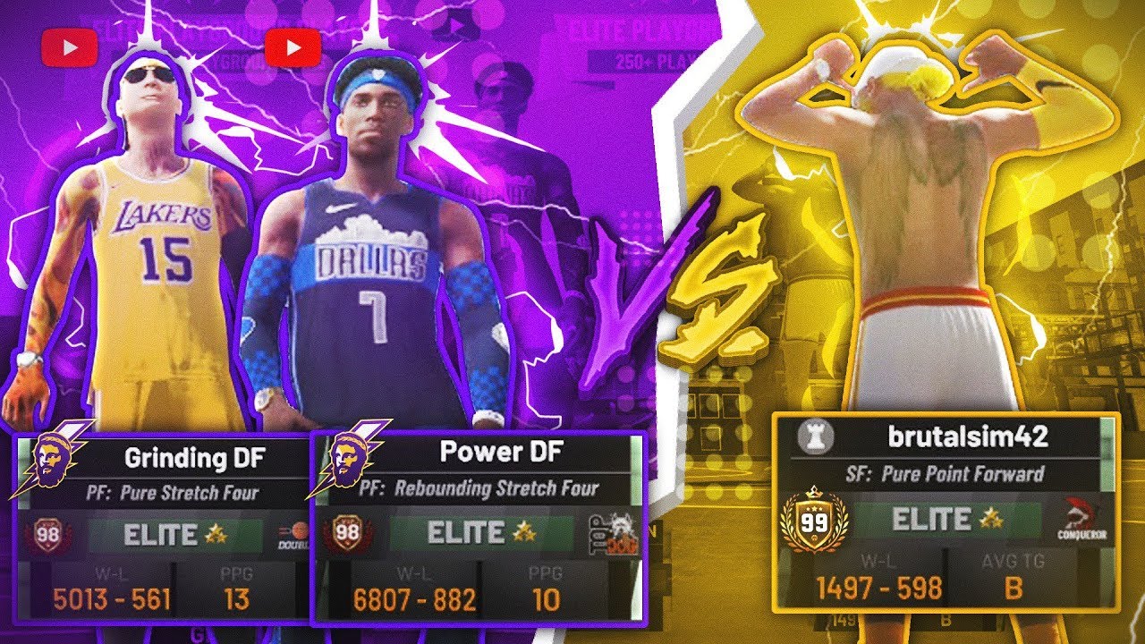 First 99 Overall Point Forward vs Power DF in NBA 2K19! Watch the Epic Clash 🔥