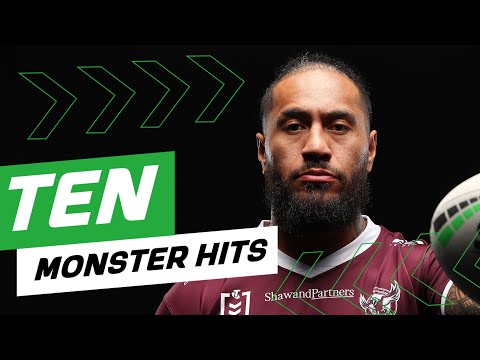 10 NRL MONSTER HITS you will want to see again! π€―
