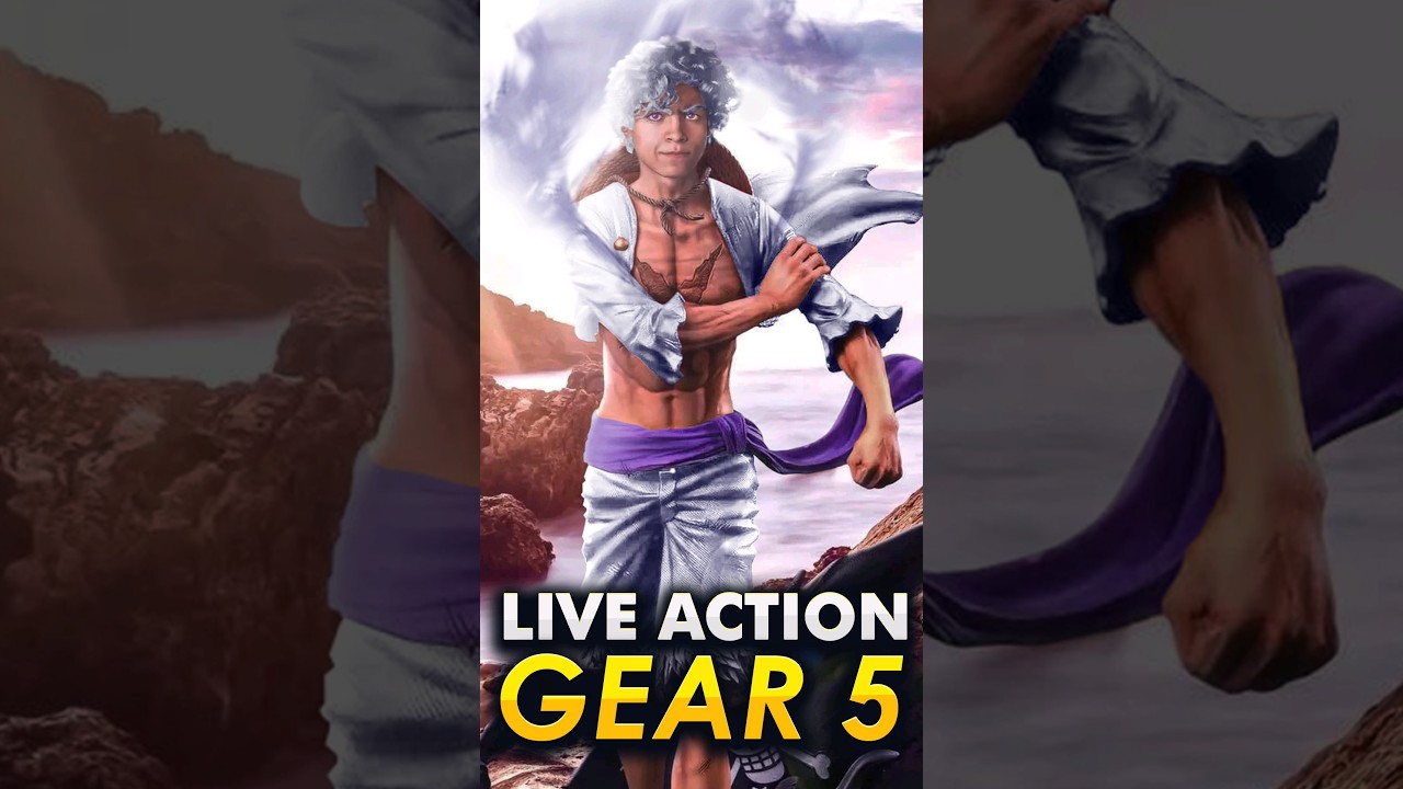 Live Action Gear 5 Luffy first look #onepiece #luffy #luffygear5