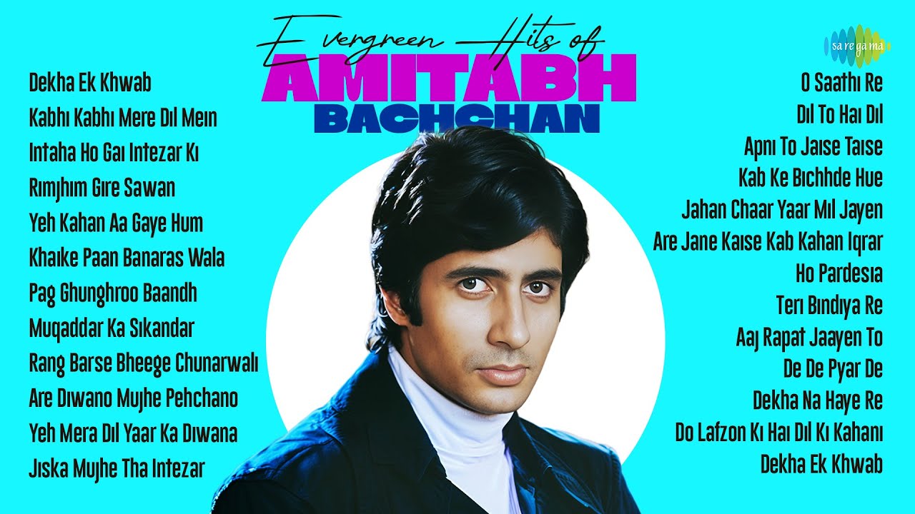 Evergreen Hits of Amitabh Bachchan | Dekha Ek Khwab | Intaha Ho Gai Intezar Ki | Old Hindi Songs