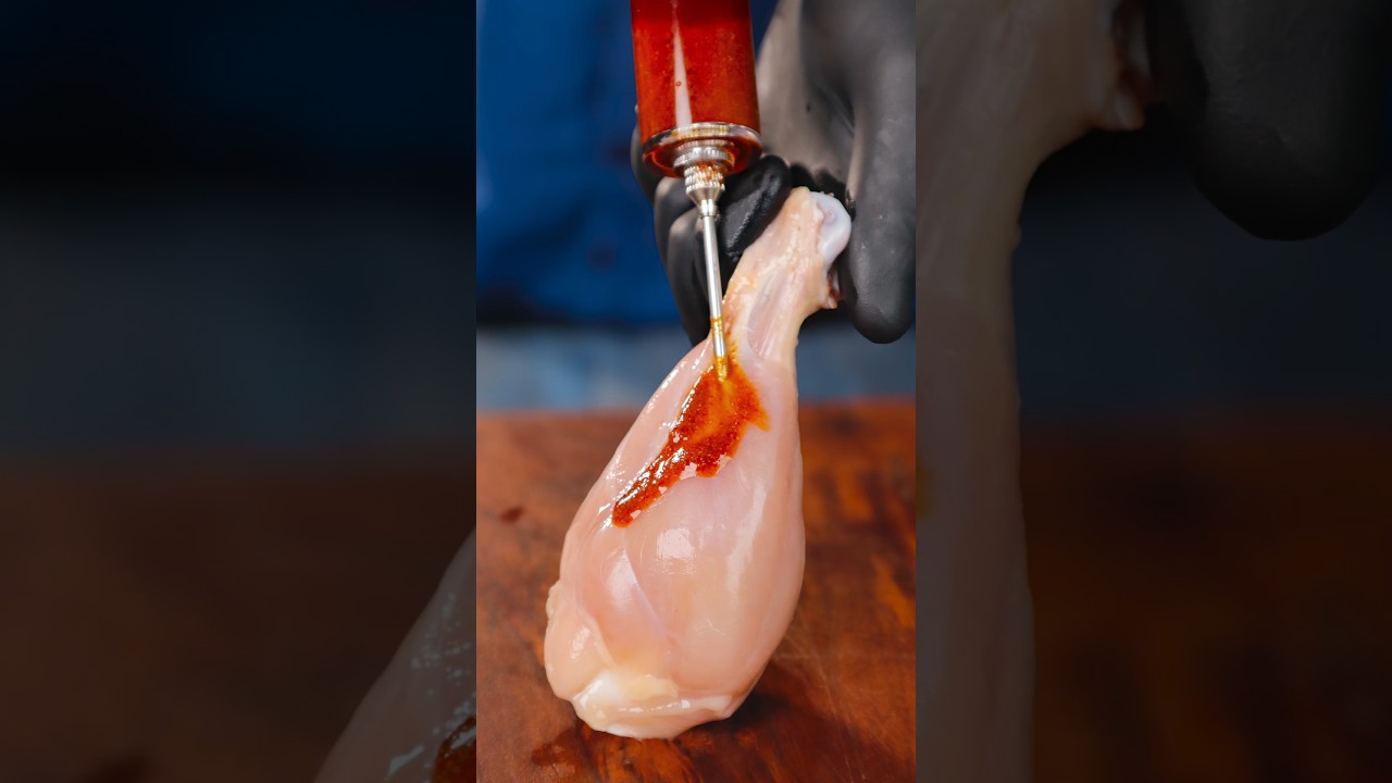 Infused Fried Chicken π #shorts