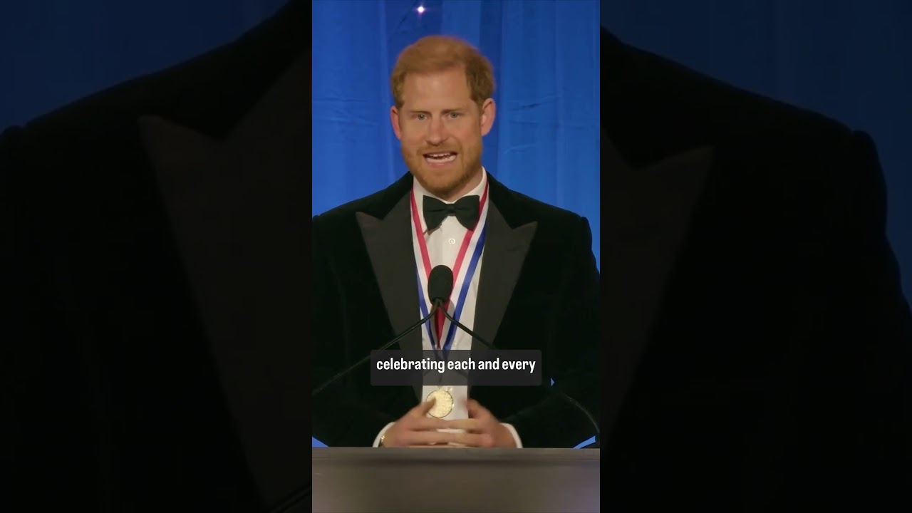 Prince Harry at Aviation Legends Awards ✈️