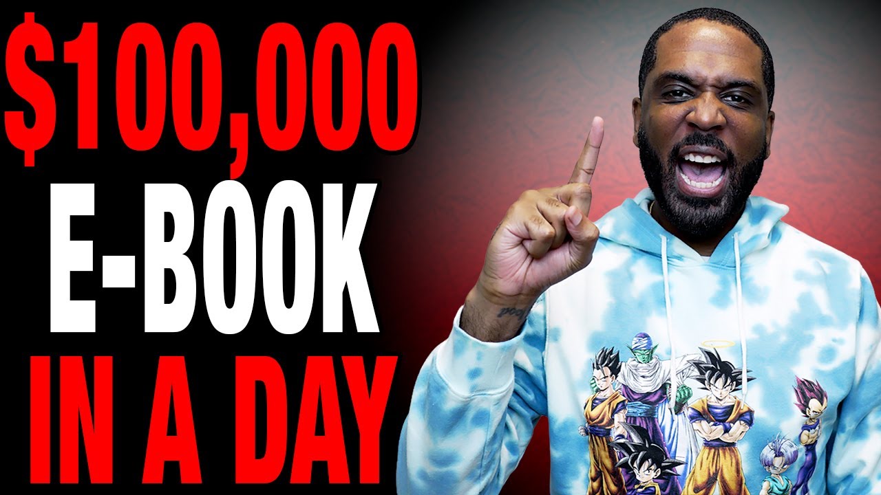 Write an Ebook in a Day & Earn $100K ๐