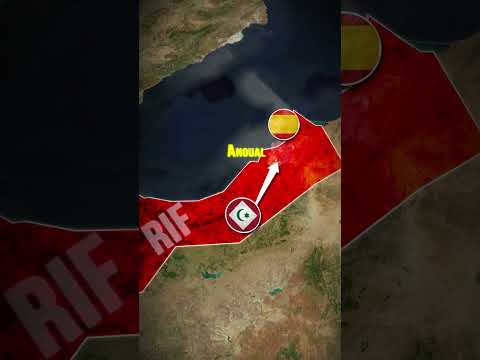 La guerre du Rif (1921-1926) 💥#maroc #shorts