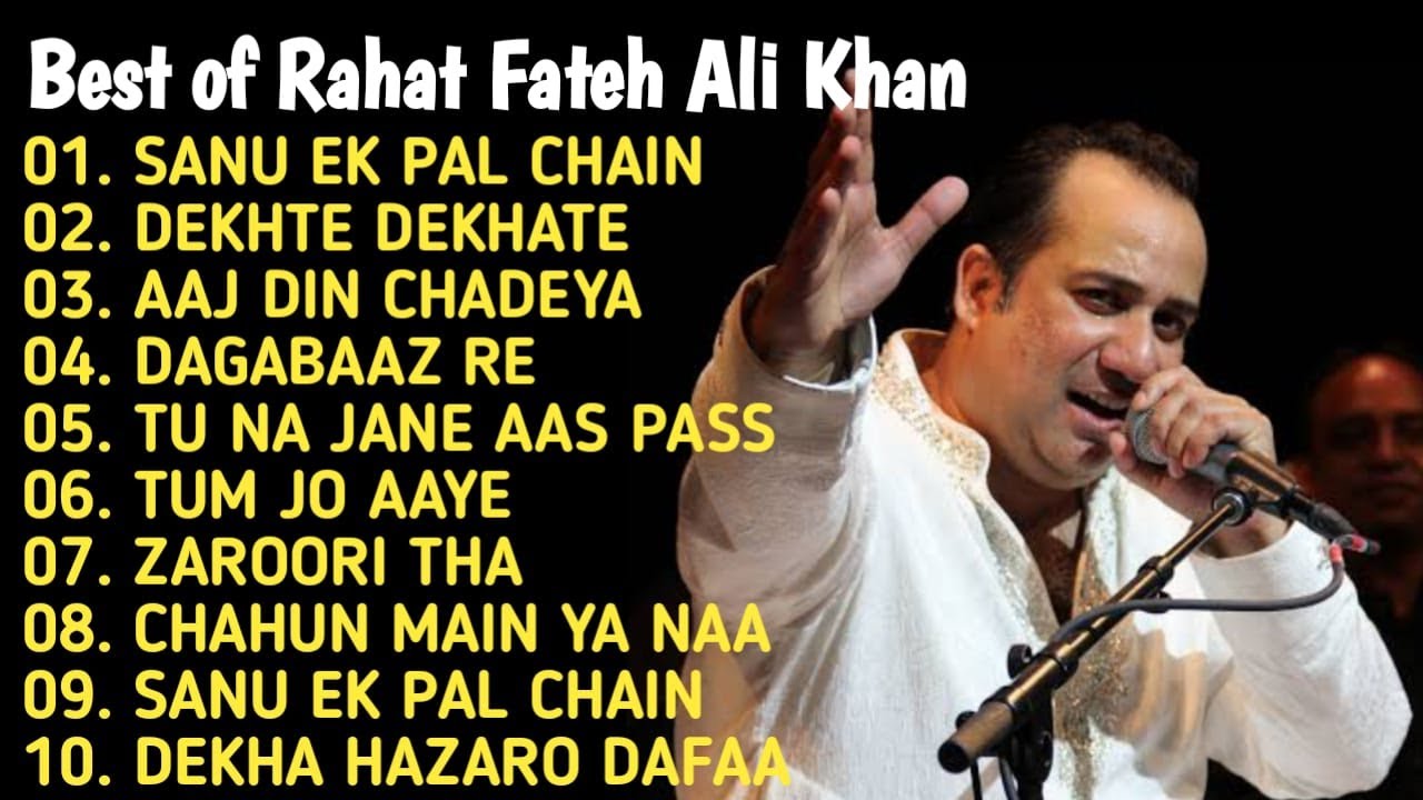 Top Rahat Fateh Ali Khan Songs of 2024 🎶