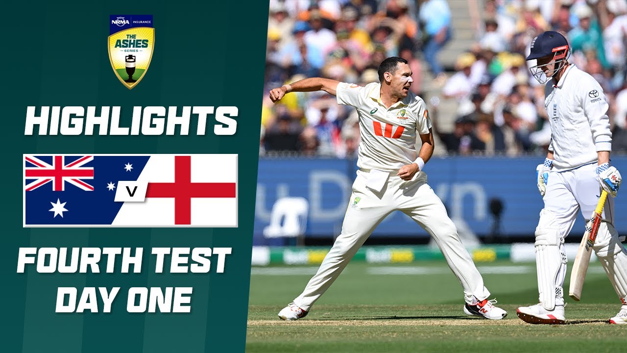 Australia vs England 2025-26 | 4th Ashes Test Day 1 π