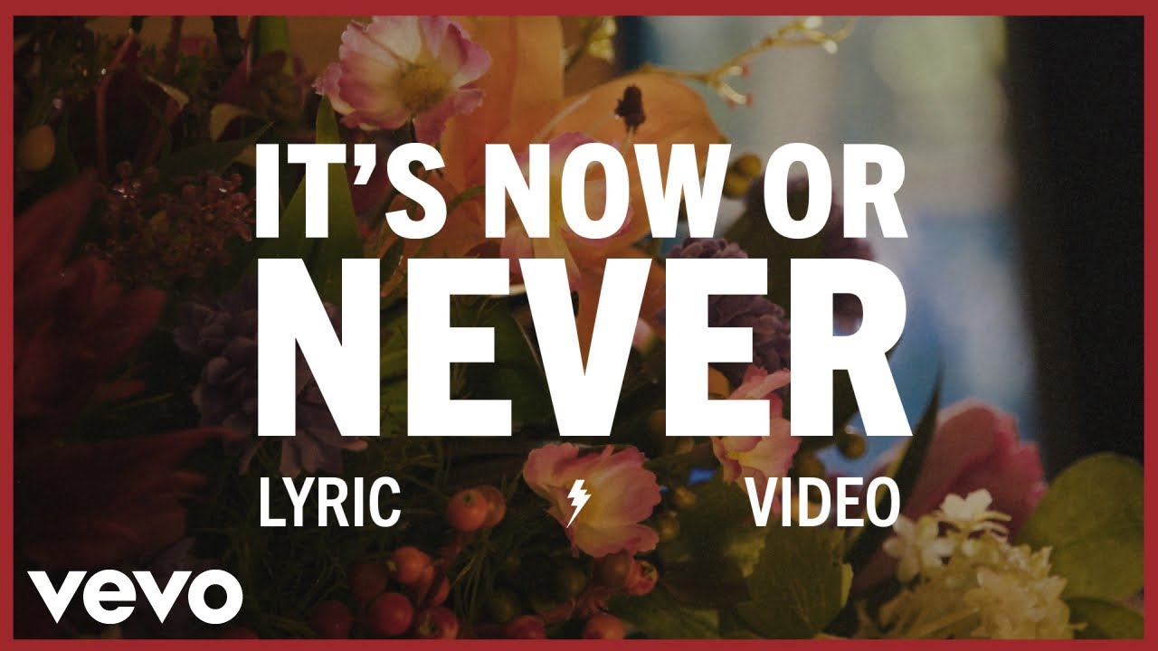 Elvis Presley - It's Now or Never (Lyric Video) 🎶