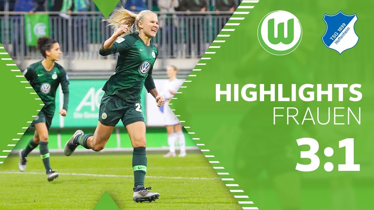VfL Wolfsburg Frauen Triumphs Over TSG 1899 Hoffenheim 3:1 | Frauen Bundesliga Highlights ⚽