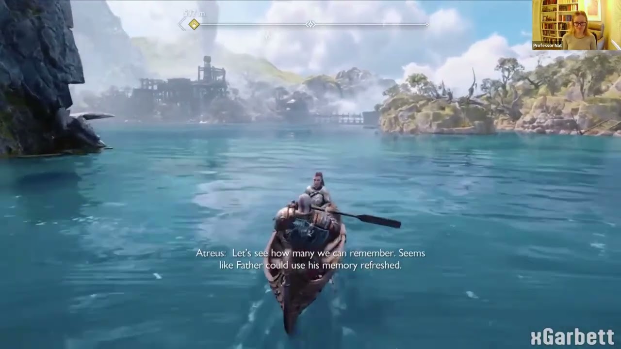 Professor Natalie Reacts to God of War: Mimir's Boat Stories (Part I)