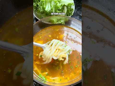 Bánh canh cua Cà Mèn siêu tiện lợi cả nhà ơi! #kingfoodmart
