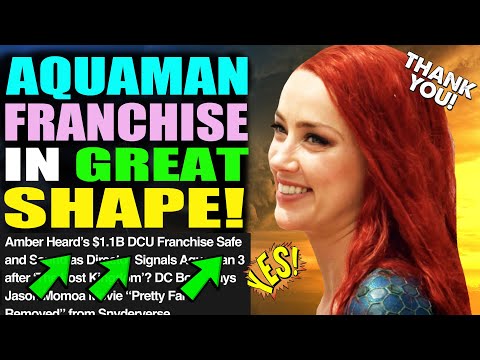 Aquaman franchise with Amber Heard's Mera in great shape!