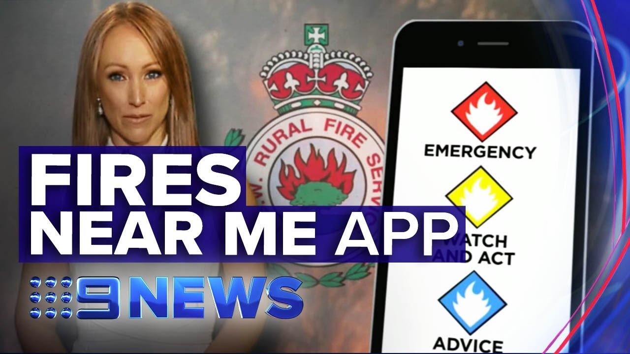 Using the Fires Near Me App | Nine News Australia