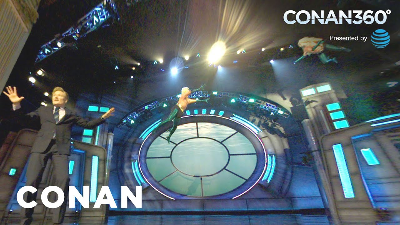 CONAN360°: Watch Aquaman's Stage Reproduction 🐟