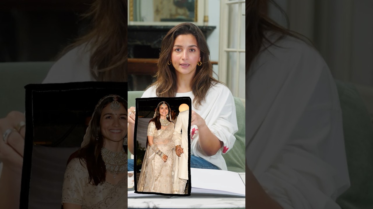 Alia Bhatt Shares About Her Wedding Sari 👰