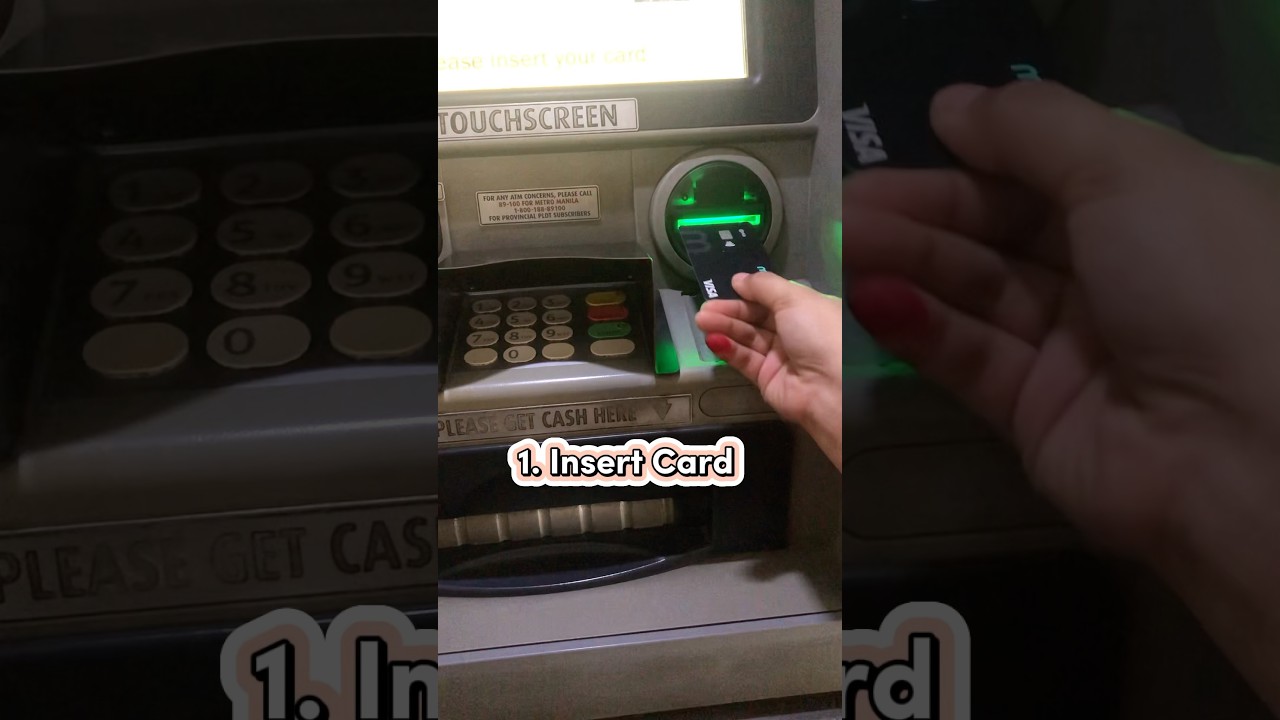 How to Withdraw Cash from ATM 💵