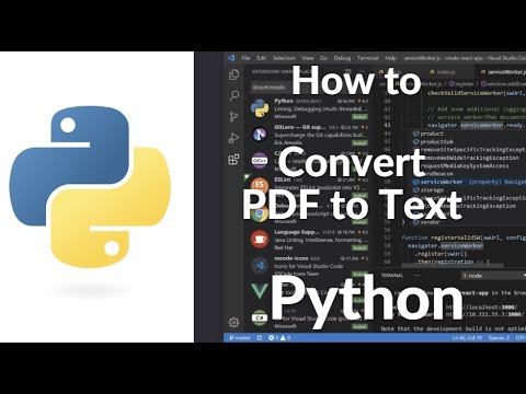 Convert PDF to Text with Python 📄