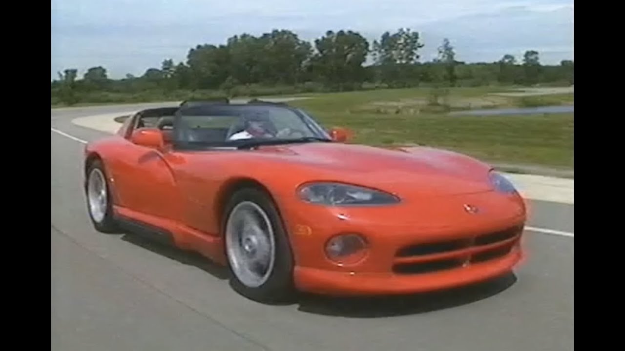 Dodge Viper Road Test with Jeremy Clarkson | Top Gear 1992 🚗