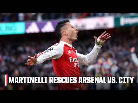 MARTINELLI SAVES ARSENAL! REACTION: Arsenal 1-1 Man City + other PREMIER LEAGUES games ✠| ESPN FC