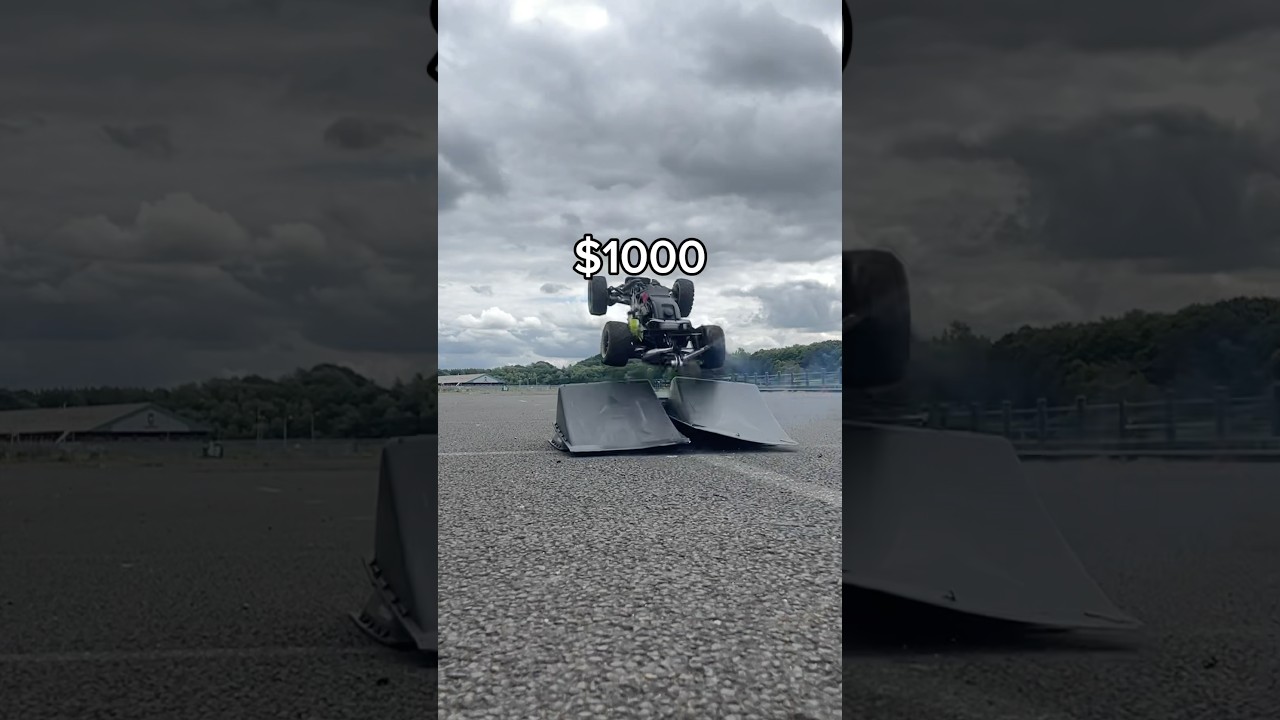 Epic RC Car Jump Showdown: $30 vs. $1,000! 🚗💥