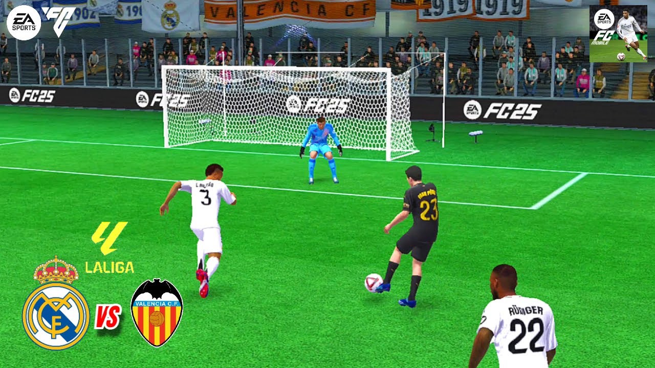 Real Madrid vs Valencia - La Liga 24/25 - Mbappe vs Rafa Mir - Can Real Madrid lead the La Liga?