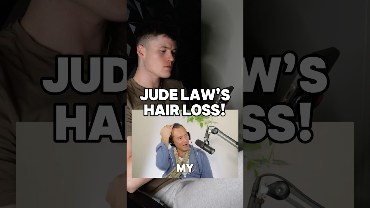 Jude Law's Hair Loss & Transplant Thoughts 🧐