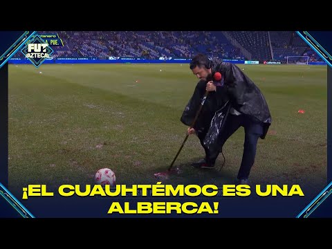 Puebla vs Chivas bajo el agua | Villa Villa se lanza al charco en el Cuauhtémoc