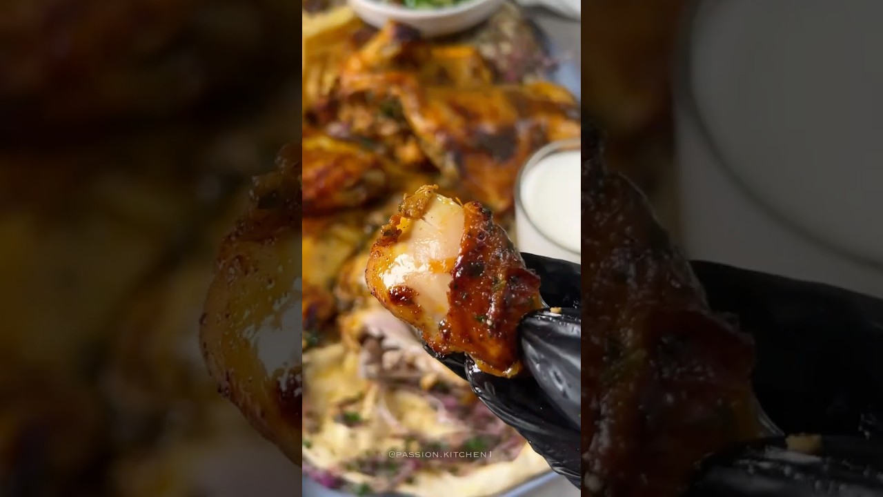 طريقة تحضير الدجاج المشوي بالفرن 🍗 سهل ولذيذ