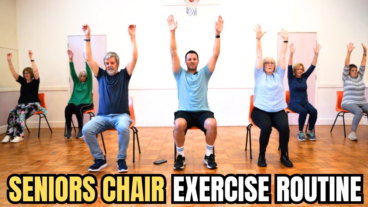 15-Minute Chair Exercises for Seniors: Easy Seated Workout for Over 60s