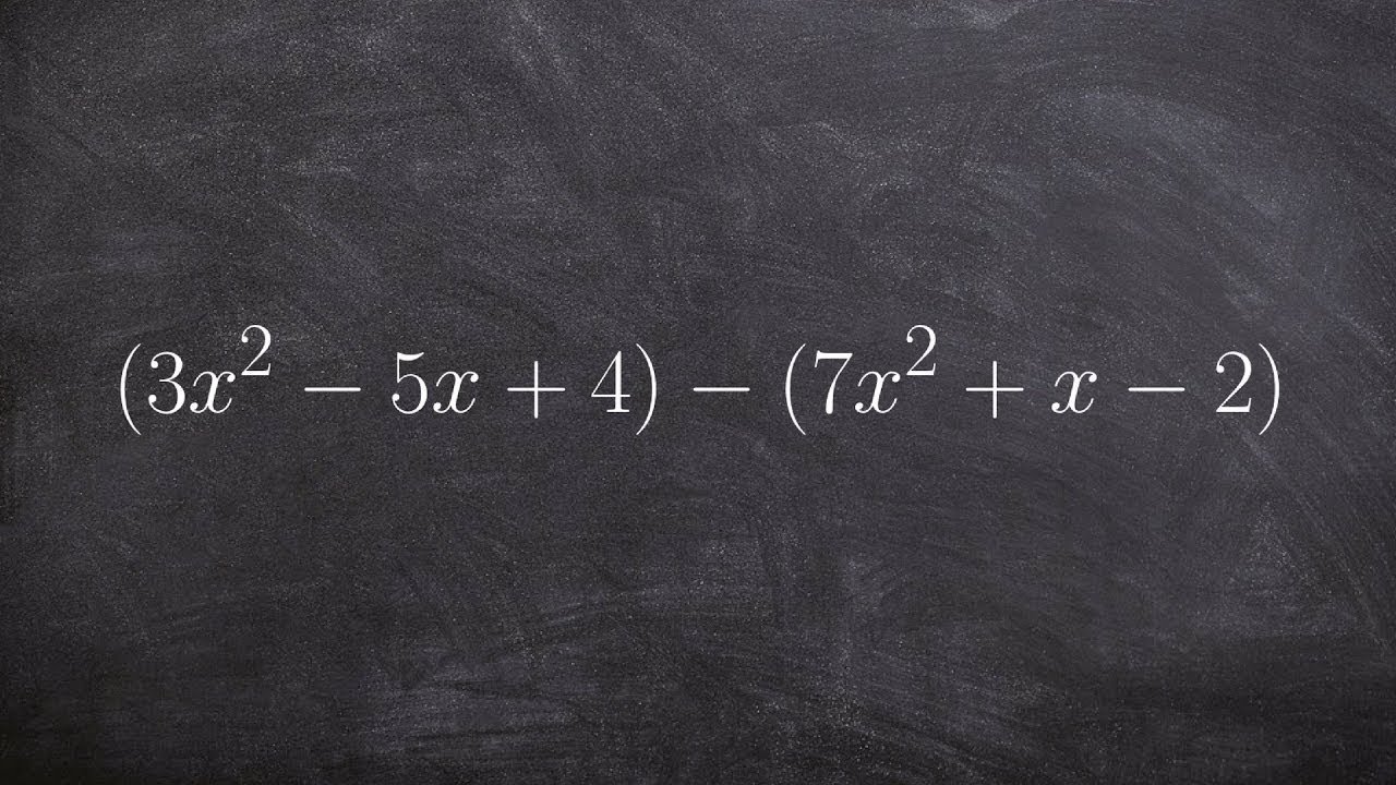 Mastering Polynomial Subtraction: Step-by-Step Teacher Guide 📚