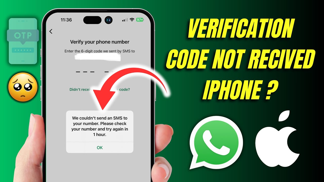 Fix WhatsApp Verification Code Problem iPhone | iPhone WhatsApp Login Problem Solved (2025)