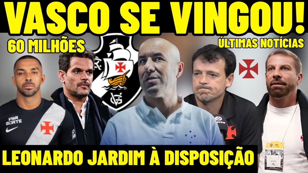 Vasco Faz Exigências por Leonardo Jardim e Reivindica R$60 Milhões ⚽