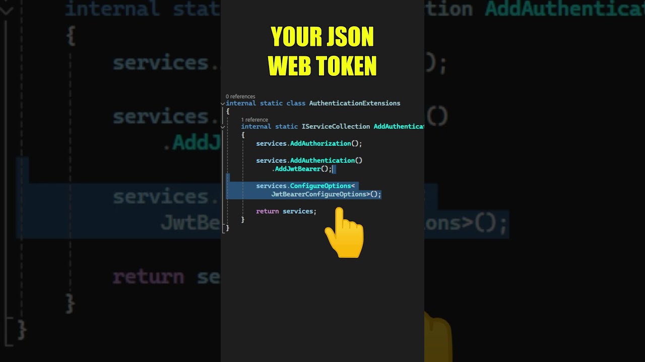 Set Up Token Authentication in ASP.NET Core