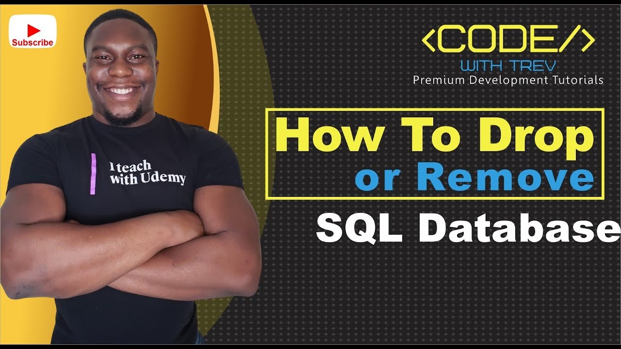 Drop or Remove SQL Database in SQL Server 2017